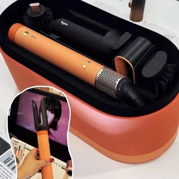 Dyson HS 09 Coanda 2x Apricot and Topaz (Pr.Case)
